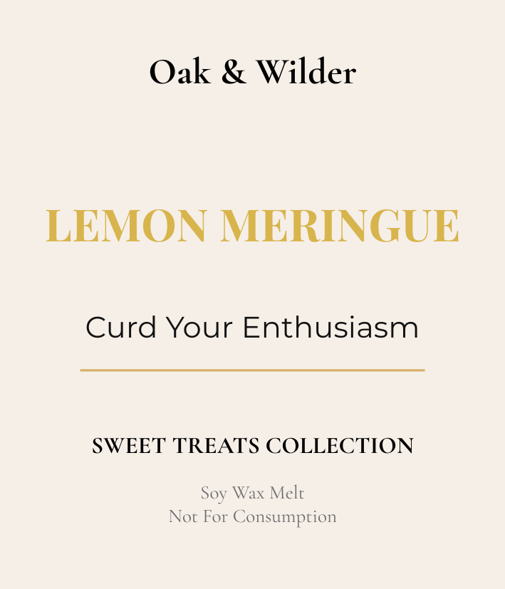 Lemon Meringue - Curd Your Enthusiasm - Wax Melt