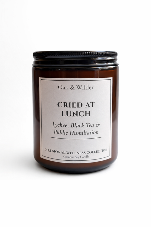 Cried at Lunch - Lychee, Black Tea & Public Humiliation