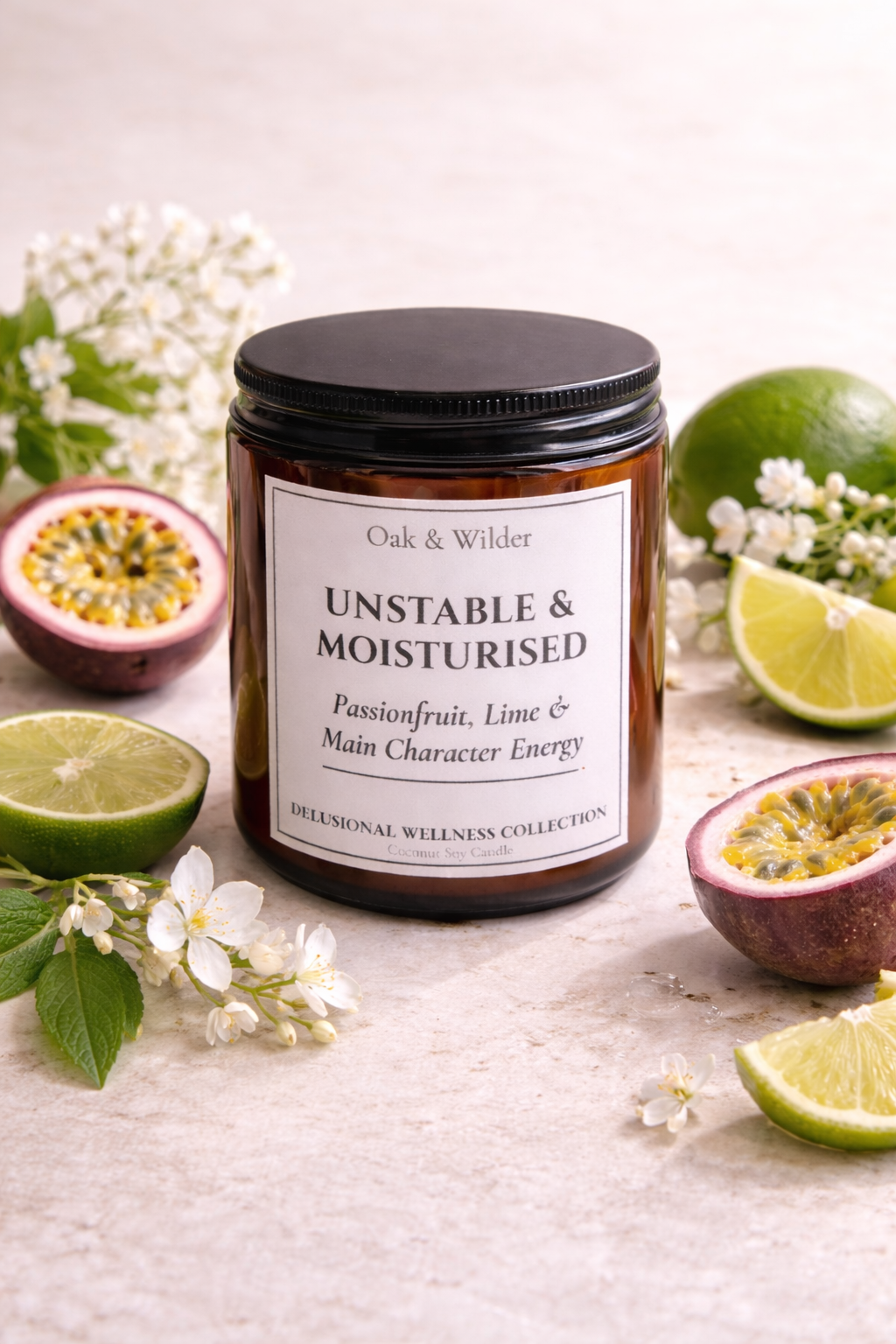 Unstable & Moisturised - Passionfruit, Lime & Main Character Energy
